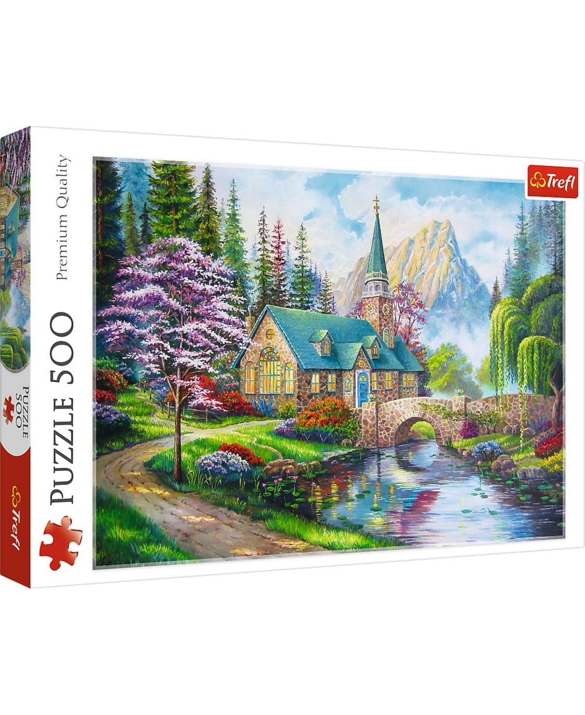 Trefl Jigsaw Puzzle Woodland Seclusion, 500 Piece In Multi