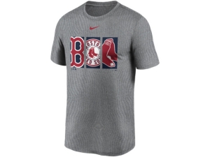 Nike Men's Boston Red Sox Triptych Logo Legend T-Shirt