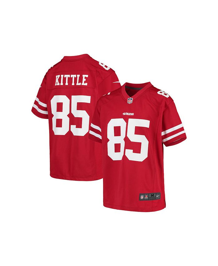 George Kittle San Francisco 49ers Nike Youth Game Jersey - White