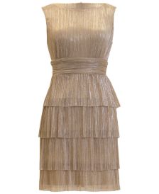 macys gold gown