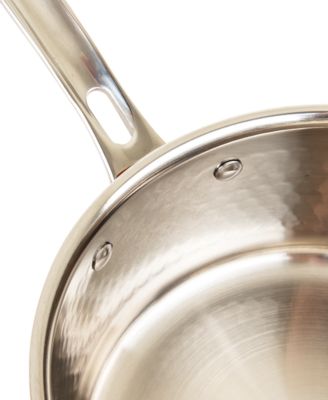 3-Ply Hammered Copper Clad 10-Pc. Cookware Set