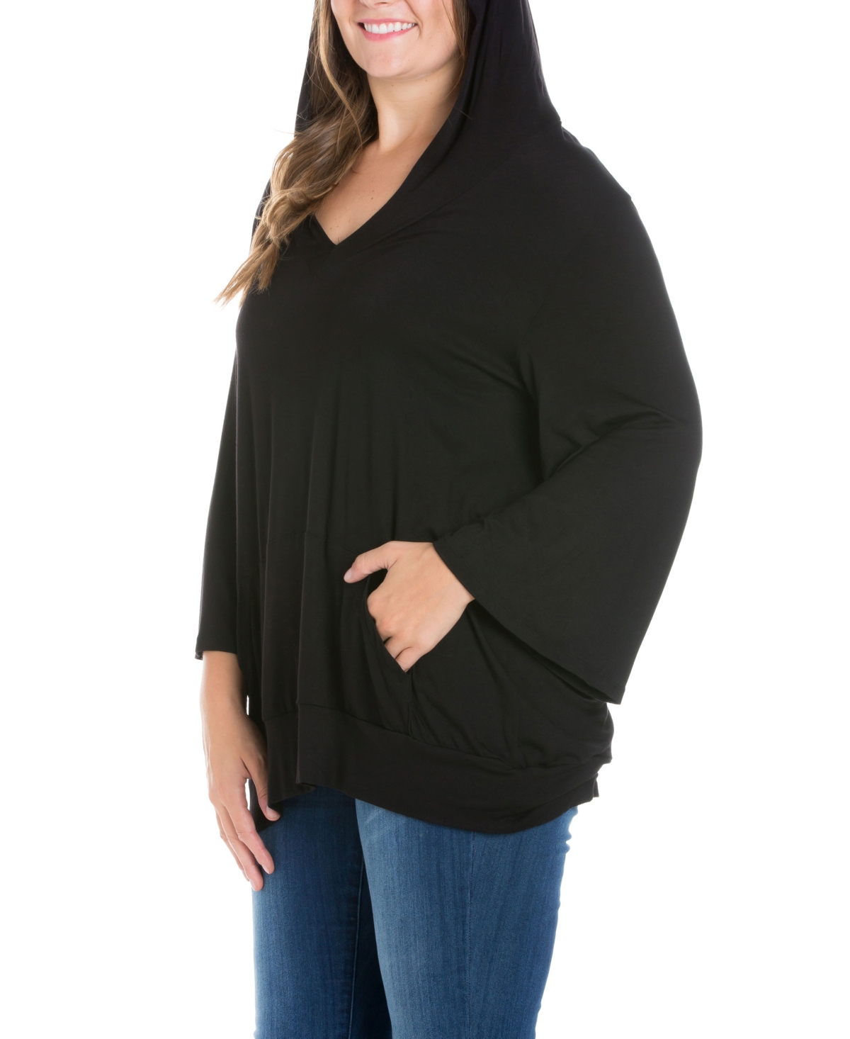 Women's Plus Size Trendy Oversized Fashion Hoodie Top