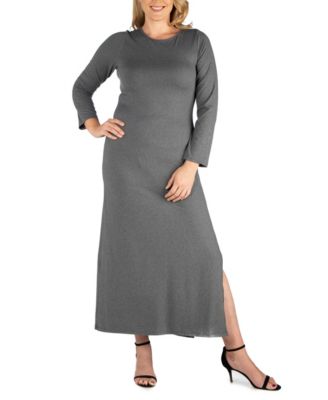 gray dress macys