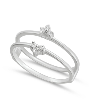 image of Diamond Enhancer Ring Guard (1/10 ct. tw.) in 14K White Gold