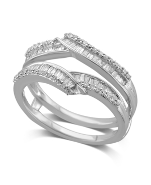 image of Diamond Enhancer Ring Guard (1/2 ct. t.w.) in 14K White Gold