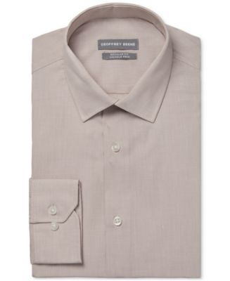 Geoffrey beene fitted dress shirts 2025 no iron stretch cotton pol