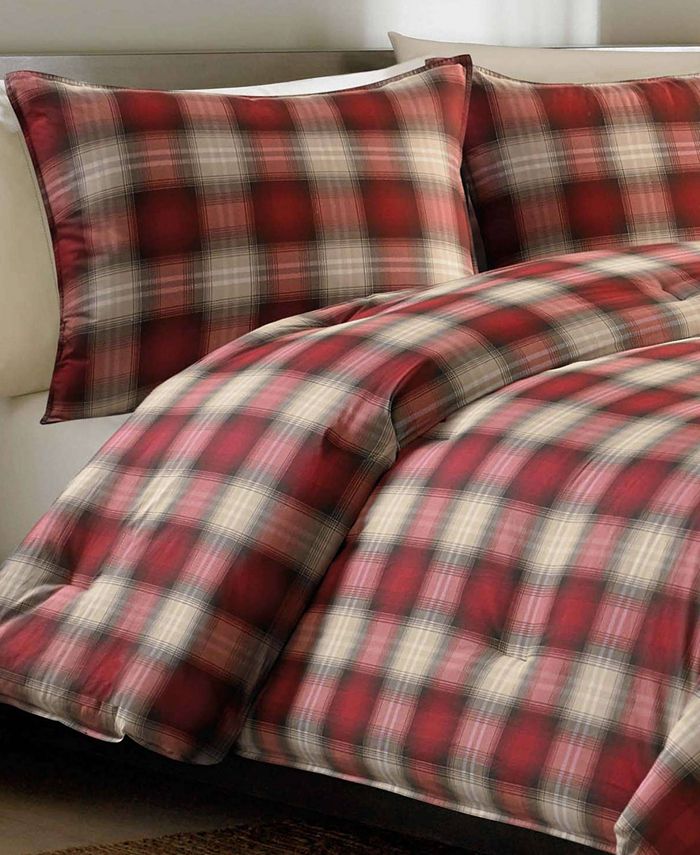 Eddie Bauer Navigation Plaid Twin Comforter Set Macy's
