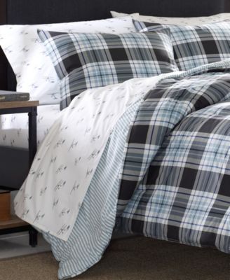 Lewis Atlantic Plaid Comforter Set, King