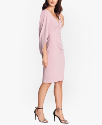 thumbnail image 2 of Betsy & Adam Cape-Sleeve Gown - Macy's 2 of 12