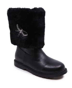 image of Little Girls Side Zipper Dressy Boot