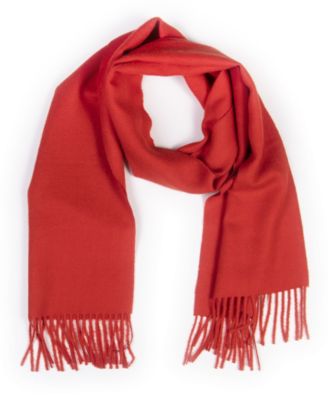 Women's Luxurious Alpaca Solid Scarf