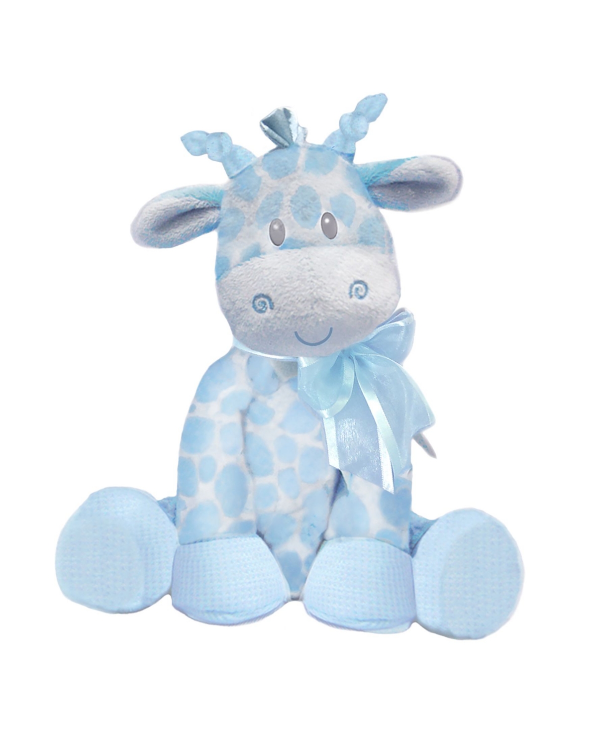 First & Main Babies'  Jingles 11" Sitting Giraffe In Blue