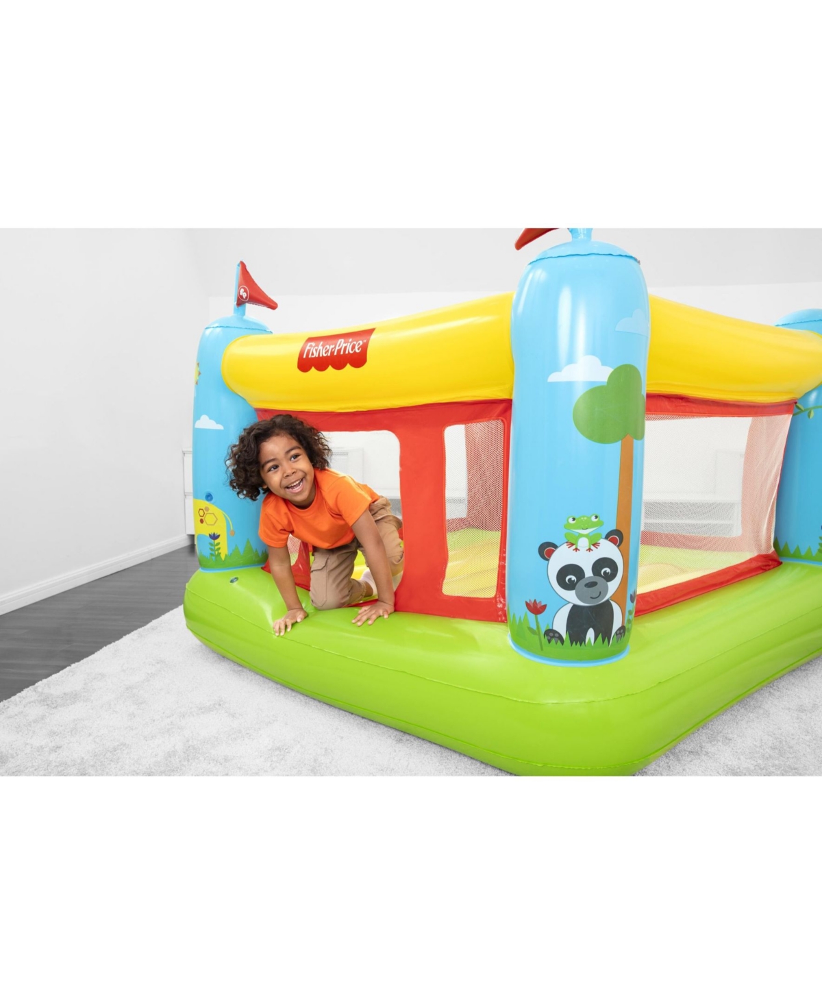 Wowmazing Bestway Fisher-price Bouncetastic Bouncer In Multi