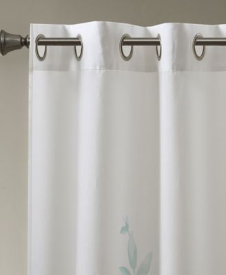 Madison Park Cecily Burnout Printed Window Panel, 50" W x 84" L