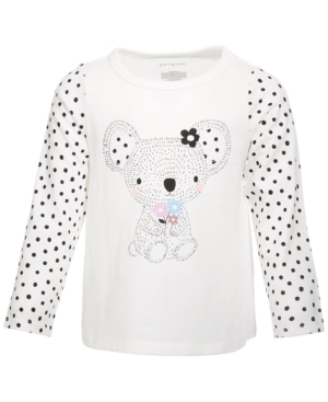 image of First Impressions Toddler Girls Cute Koala Cotton T-Shirt, Created for Macy-s