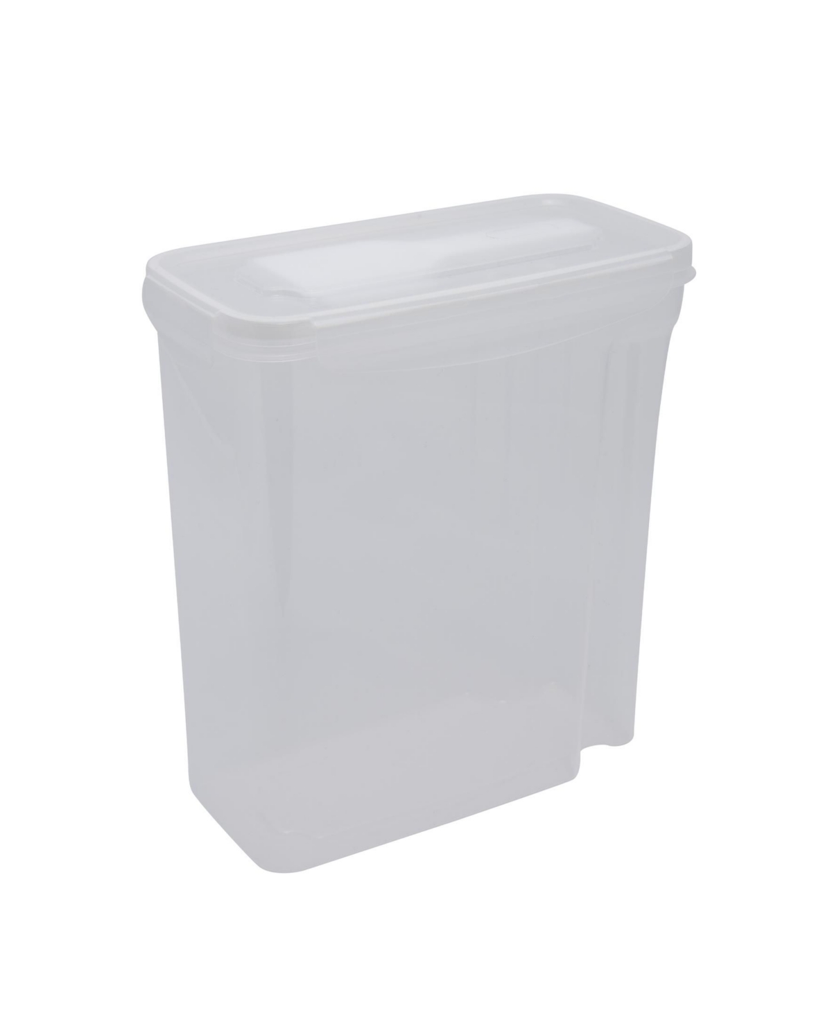 Large Size Airtight Cereal Container with Scooper - Clear