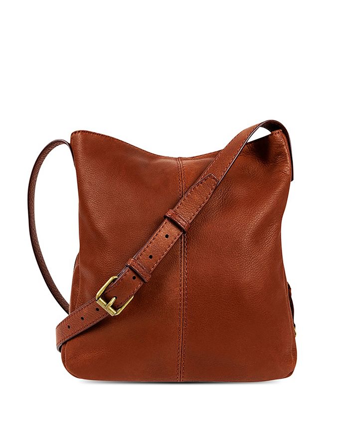 American Leather Co. Americas Leather Co. Albany Leather Crossbody Macy's