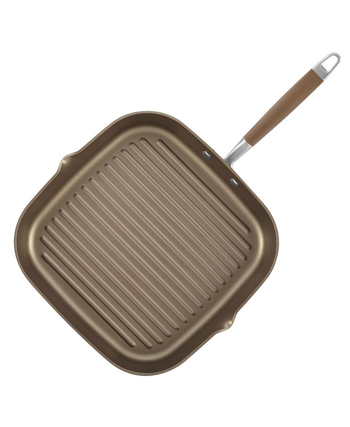 Anolon Advanced Hard Anodized Nonstick 11" Deep Square Grill Pan Macy's