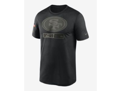 Nike - San Francisco 49ers 2020 Men's Salute to Service Legend T-Shirt