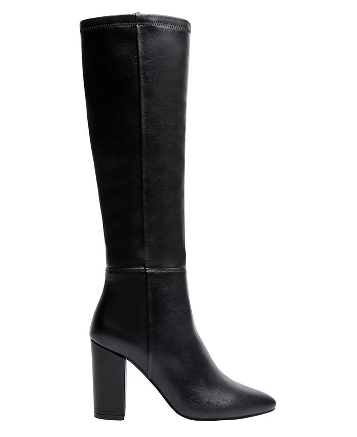 JANE AND THE SHOE Women's Mabel Block-Heel Tall Dress Boots & Reviews ...