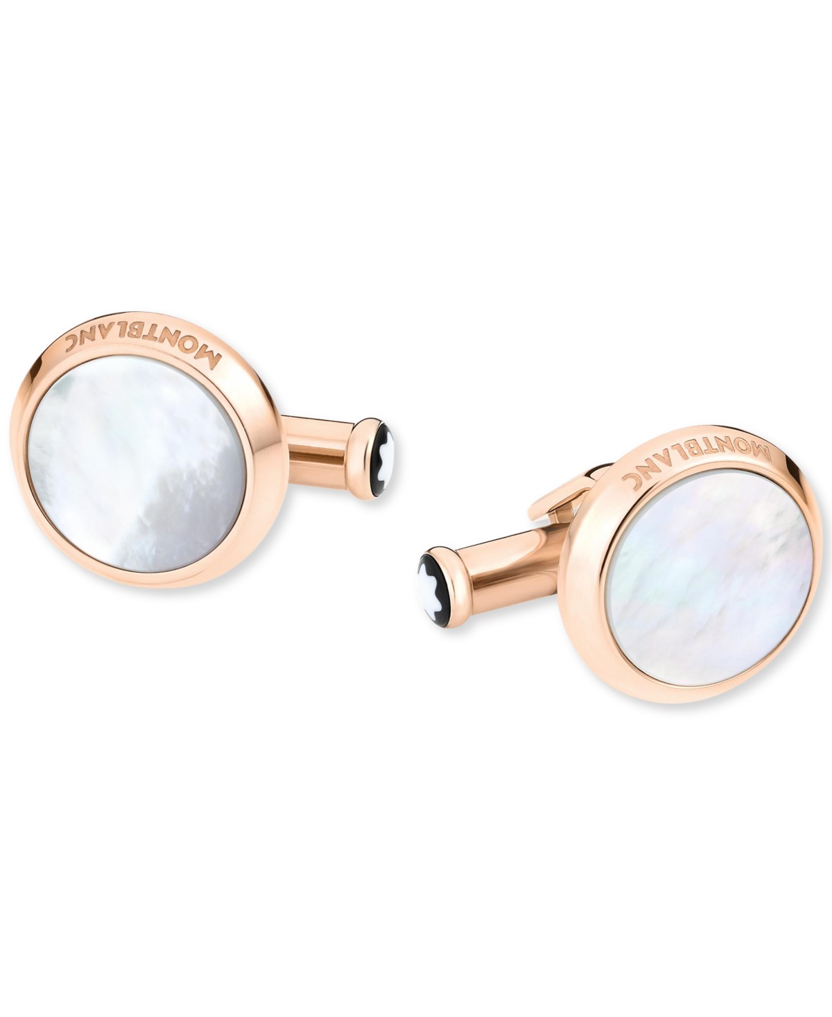 Мужские аксессуары Montblanc Meisterstuck Mother-of-Pearl Cufflinks — фото 1