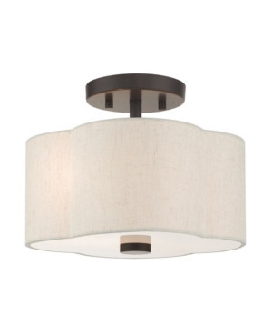 Solstice 2 Lights Semi Flush