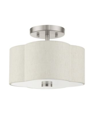 Solstice 2 Lights Semi Flush