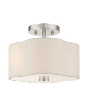 Solstice 2 Lights Semi Flush