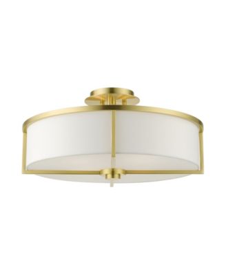 Wesley 4 Lights Semi Flush