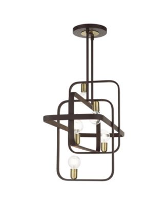 Bergamo 6 Lights Linear Chandelier