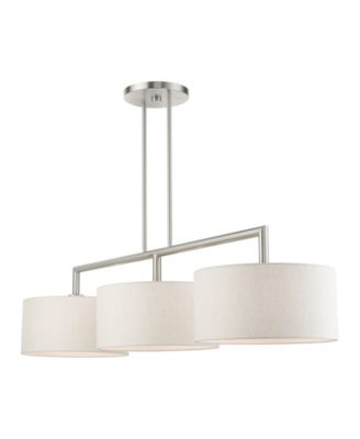 Meridian 3 Lights Linear Chandelier
