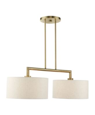 Meridian 2 Lights Linear Chandelier