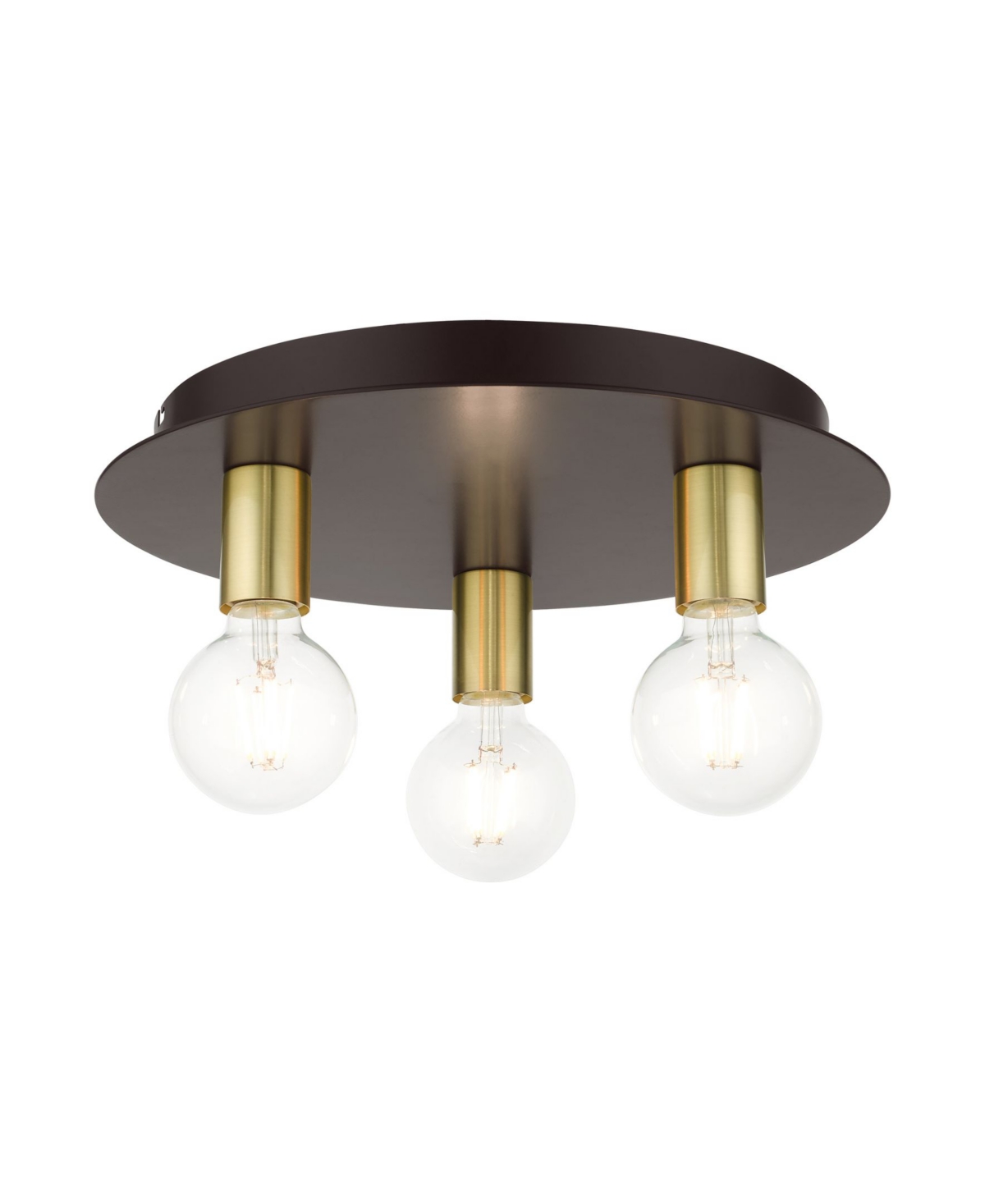 Hillview 3 Lights Flush Mount