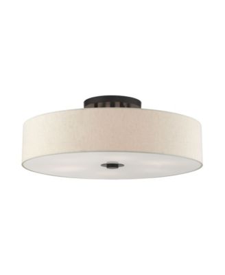 Meridian 6 Lights Semi Flush Mount