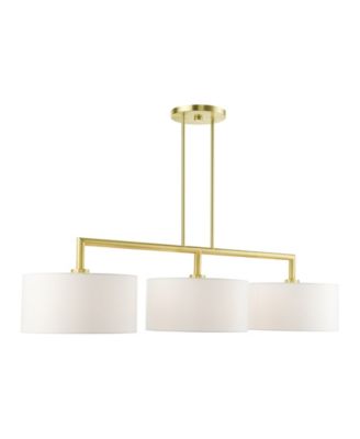 Meridian 3 Lights Linear Chandelier