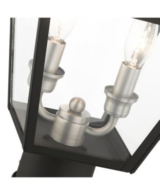 Mansfield 2 Lights Outdoor Post Top Lantern