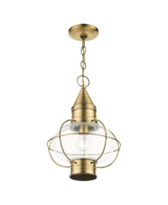 Newburyport 1 Light Outdoor Pendant Lantern