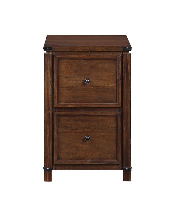 OSP Home Furnishings Baton Rouge 2 Drawer File Macy's