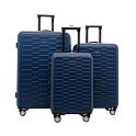 3-Piece Travelers Club Shannon Spinner Luggage Set (Various Colors)