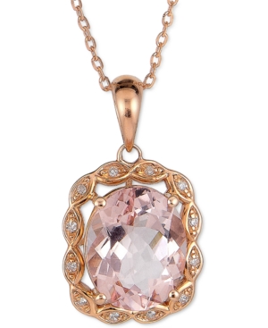 image of Morganite (3 ct. t.w.) & Diamond Accent 18
