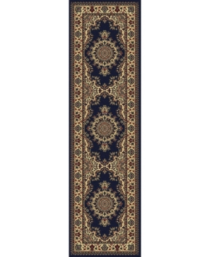 Km Home Closeout!  Umbria 1191 2'2" X 7'7" Runner Rug In Blue