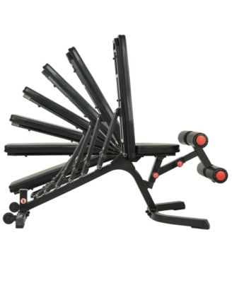 Fully Adjustable Power Zone Utility Heavy Duty Weight Bench with 500 lb Max Weight, Black