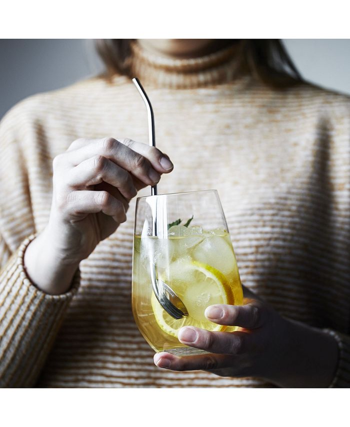 J.A. Henckels Zwilling Spoon Straw with Cleaning Brush, 5 Piece Macy's