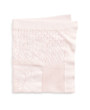 Ralph Lauren Baby Boys Bear Pointelle Cotton Blanket