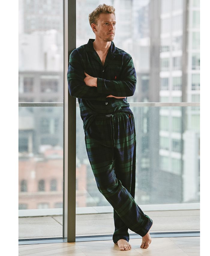 ralph lauren men's flannel pajama pants
