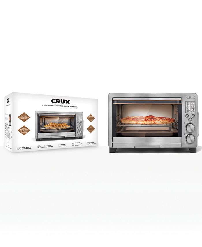 Crux Digital 6 Slice Air Fryer Toaster Oven 14805, Created for Macy's