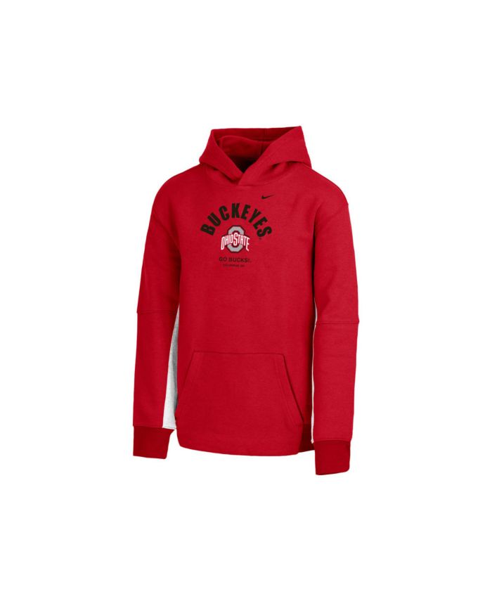 Nike Girls' Ohio State Buckeyes Fleece Hooded Sweatshirt & Reviews - NCAA - Sports Fan Shop - Macy's