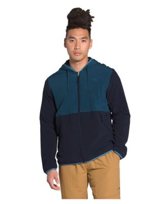 the north face men's mountain sweatshirt full zip hoodie