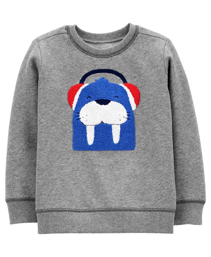 Carter's Carters Toddler Boy Walrus Fleece Pullover Macy's