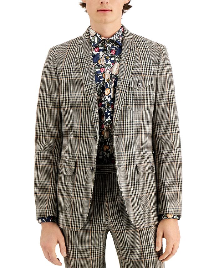 Paisley & Gray Men's Limited Edition Bromley Notch Slim Fit Jacket - Macy's
